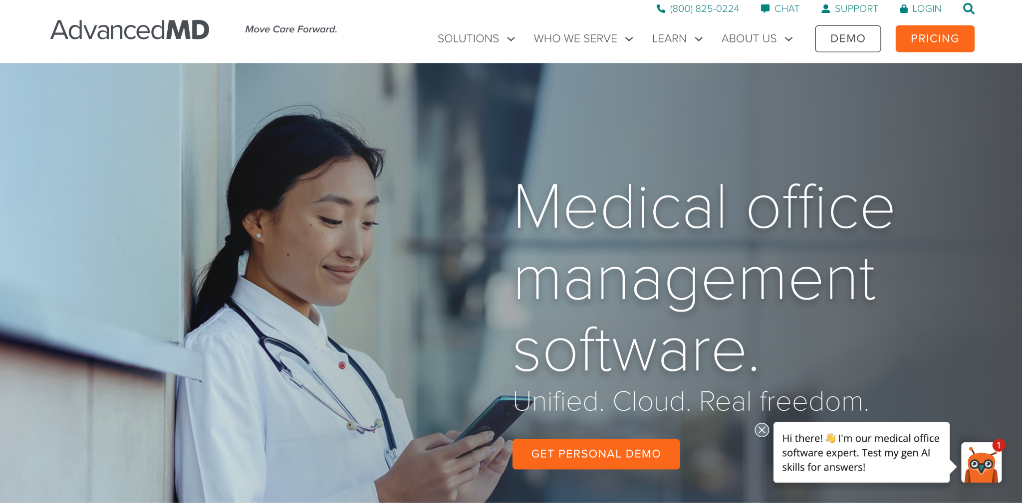AdvancedMD chiropractic EHR software
