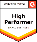G2 Medical Billing High Performer Small Business — Winter 2026